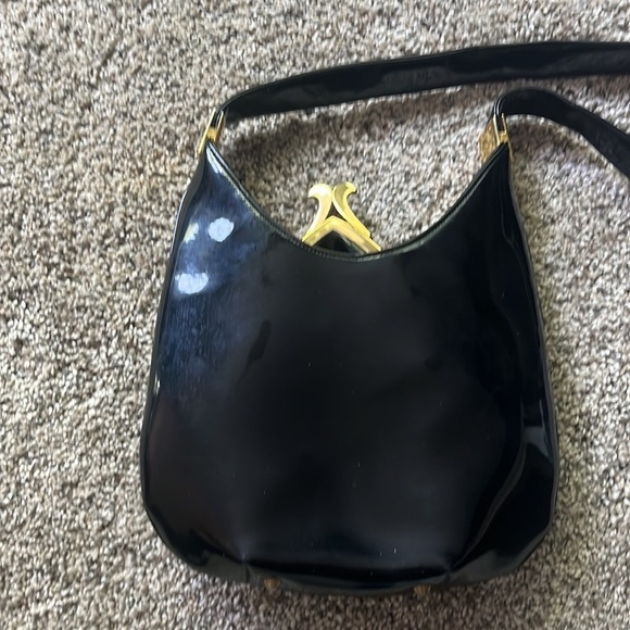 Vintage 1950’s Koret Korrettalak adjustable strap patent leather purse - Picture 7 of 8